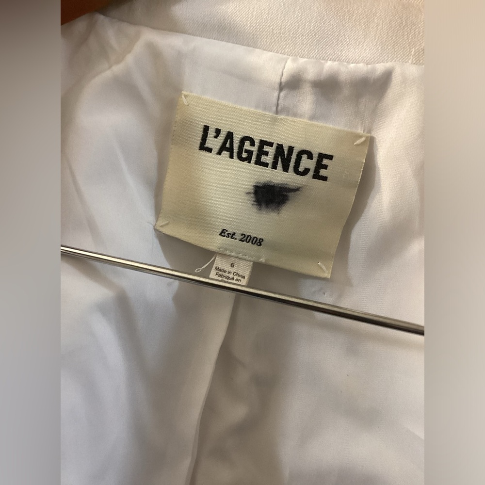 L'AGENCEKendi Long Double Breasted Blazer Size 6 - Picture 15 of 16